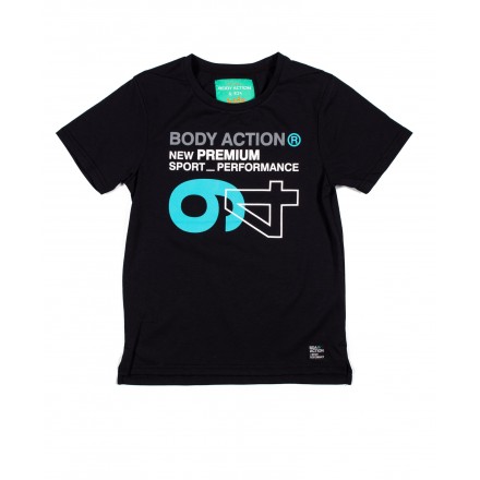 BODY ACTION BOYS' T-SHIRT 054003-01-01 Black