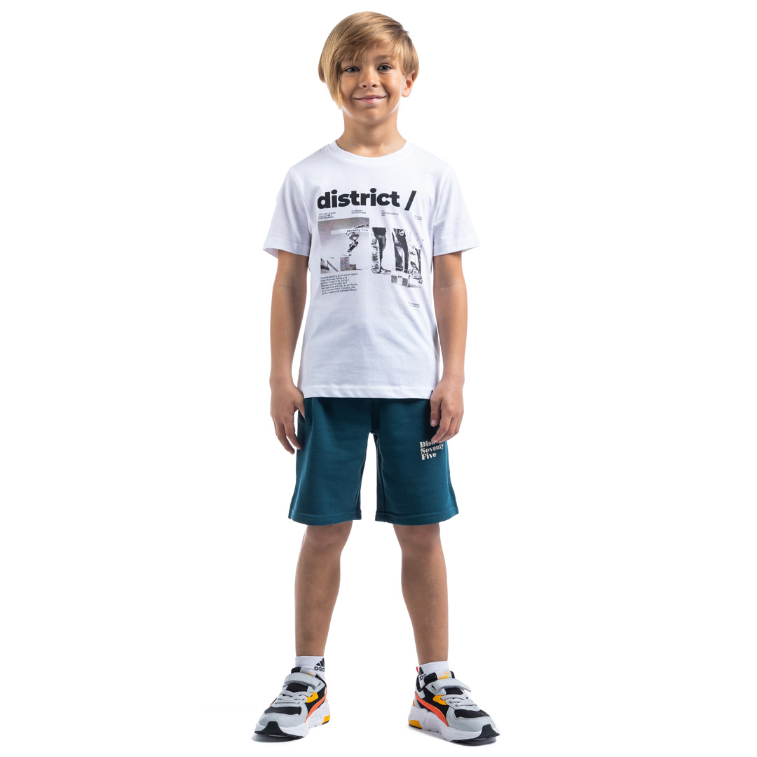 DISTRICT75 125KBSS-379-091 Λευκό