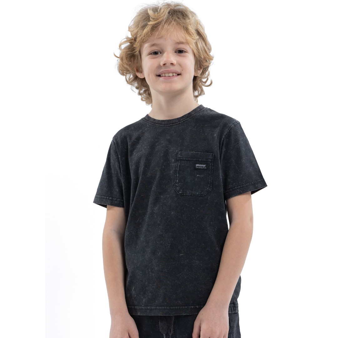 DISTRICT75 124KBSS-076-071 Μαύρο