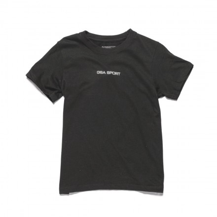 GSA SPORT LOGO T-SHIRT 28-3401-06. CHARCOAL MEL. Coal