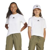 adidas sportswear J SL TEE 160 JC9774 White Image 3