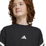 adidas sportswear J FI 3S T JN8092 Μαύρο Εικόνα 1