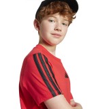 adidas sportswear J 3S TEE 160 JD6489 Orange Image 2