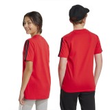 adidas sportswear J 3S TEE 160 JD6489 Orange Image 4