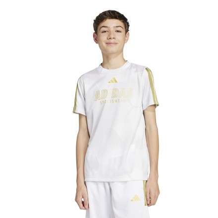 adidas sportswear J HOT COF TEE JD0498 Λευκό