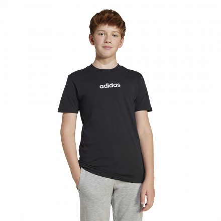 adidas sportswear J LIN TEE 160 JC9748 Μαύρο