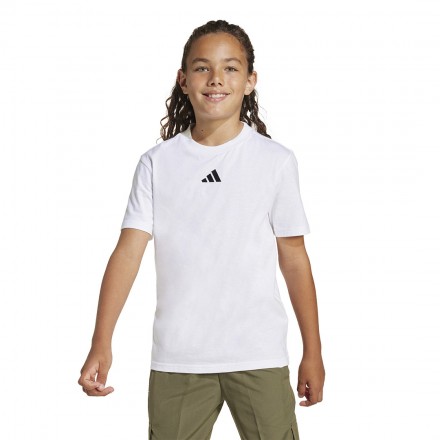adidas sportswear J SL TEE 160 JC9774 Λευκό