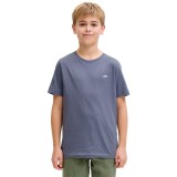 JJ REBEL LOGO TEE SS CREW NECK NOOS JNR 12293537-Folkstone Gray Γκρί Εικόνα 