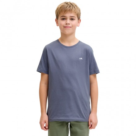 JJ REBEL LOGO TEE SS CREW NECK NOOS JNR 12293537-Folkstone Gray Γκρί