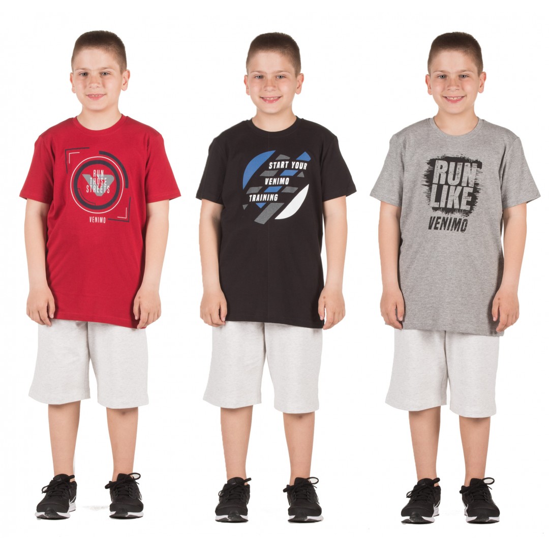 VENIMO 3-PACK 119KBSS-456 Red