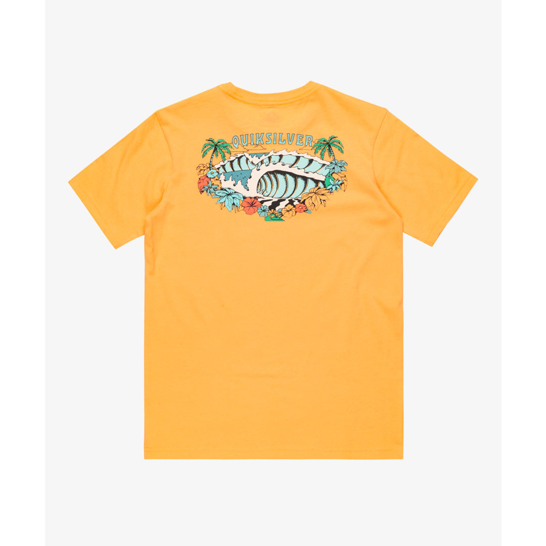 QUIKSILVER EVO AQUA WILD SS YTH EQBZT04835-NGR0 Yellow