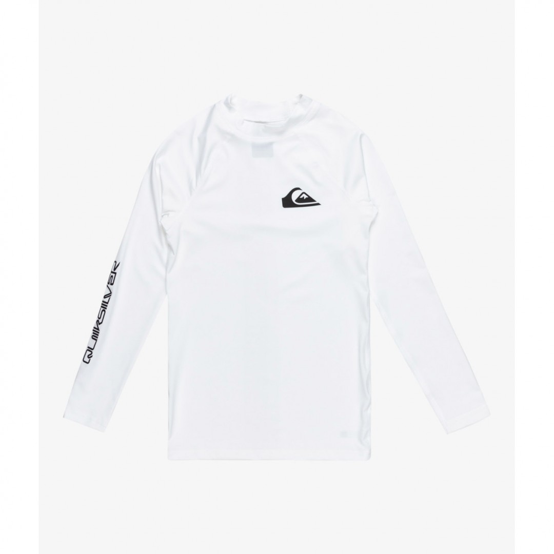 QUIKSILVER EVERYDAY UPF50 LS YOUTH AQBWR03065-WBB0 White