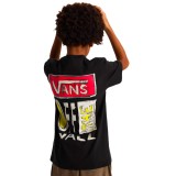 VANS ON CANVAS SS VN000TC9BLK-BLK Μαύρο Εικόνα 0