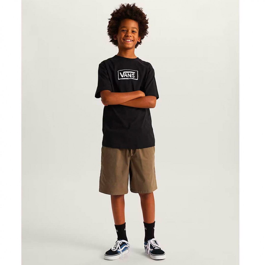 VANS ON CANVAS SS VN000TC9BLK-BLK Μαύρο