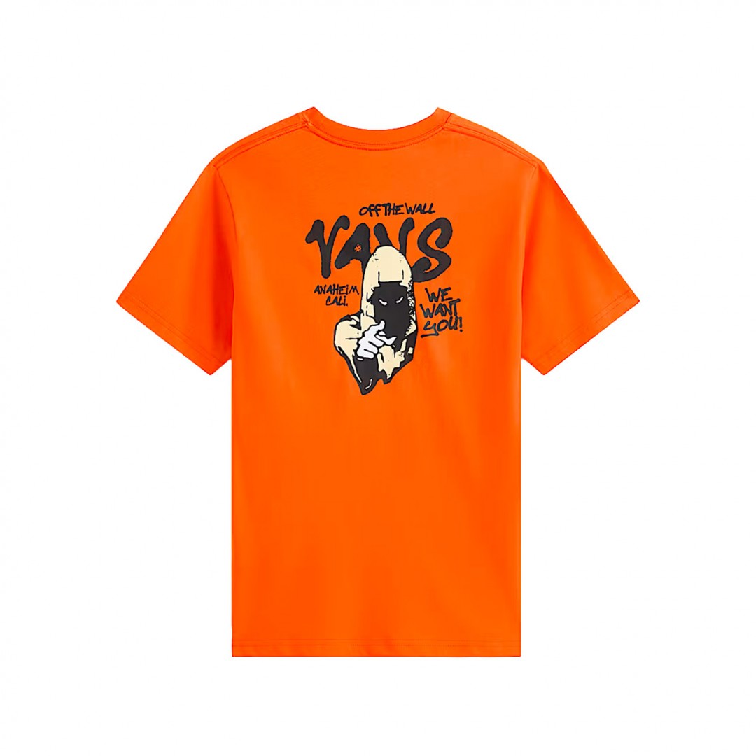 VANS BY REPAER SAM SS TEE VN000VY7FLM-FLM Πορτοκαλί