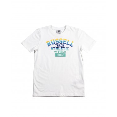 Russell Athletic BOY'S T-SHIRT RSL0910-002 Λευκό