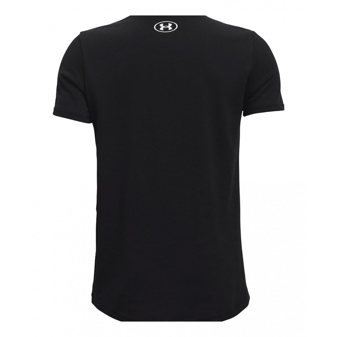 UNDER ARMOUR SPORTSTYLE LOGO SS 1363282-001 Μαύρο