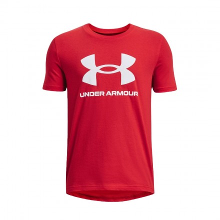 UNDER ARMOUR SPORTSTYLE LOGO SS 1363282-600 Red