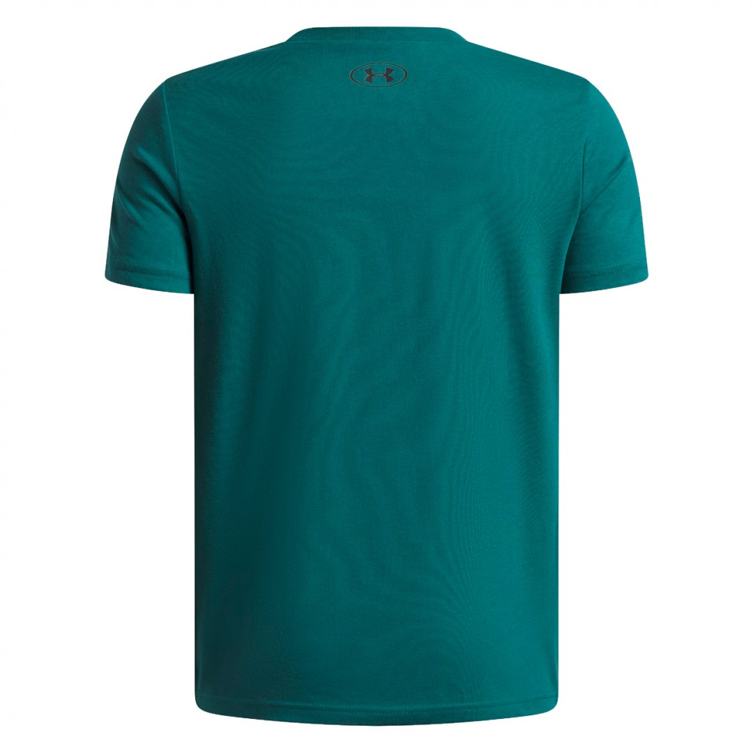 UNDER ARMOUR B LOGO WM COLLAGE SS 6009271-338 Petrol