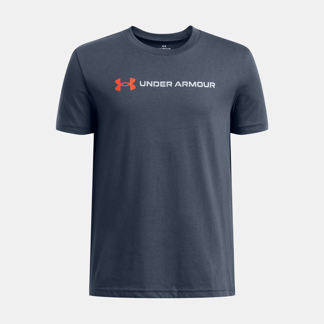 UNDER ARMOUR B LOGO WORDMARK SS 1389963-044 Ανθρακί