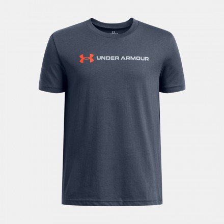 UNDER ARMOUR B LOGO WORDMARK SS 1389963-044 Ανθρακί