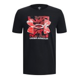 UNDER ARMOUR BOX LOGO CAMO SS 1377317-001 Μαύρο Εικόνα 