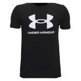 UNDER ARMOUR SPORTSTYLE LOGO SS 1363282-001 Μαύρο Εικόνα 