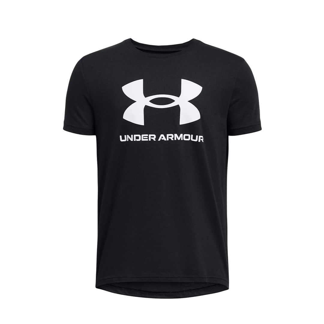 UNDER ARMOUR SPORTSTYLE LOGO SS 1363282-016 Ανθρακί