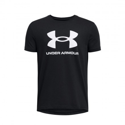 UNDER ARMOUR SPORTSTYLE LOGO SS 1363282-016 Ανθρακί