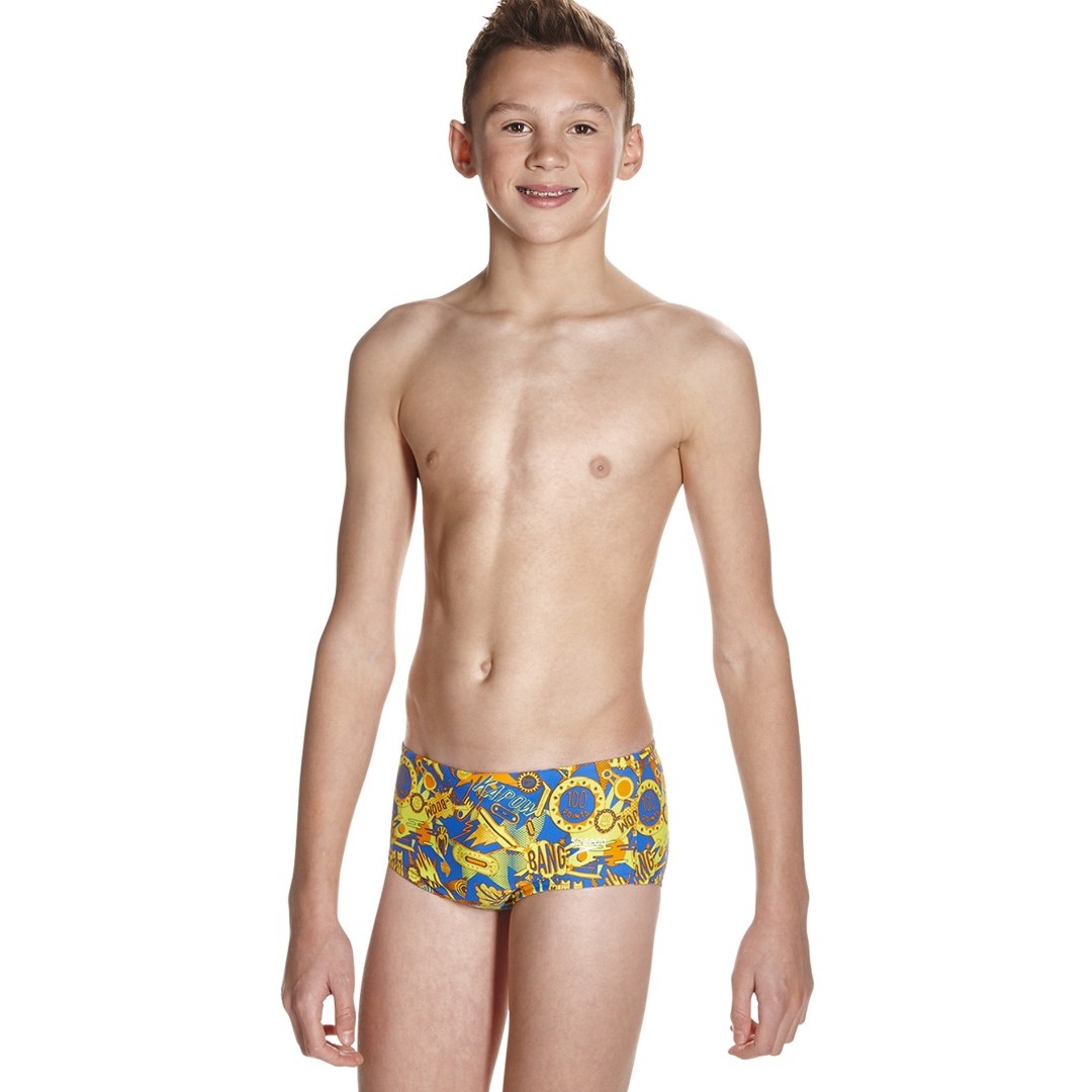 SPEEDO IGNITION FLARE ALLOVER 12CM BRIEF 10846-B782J Colorful