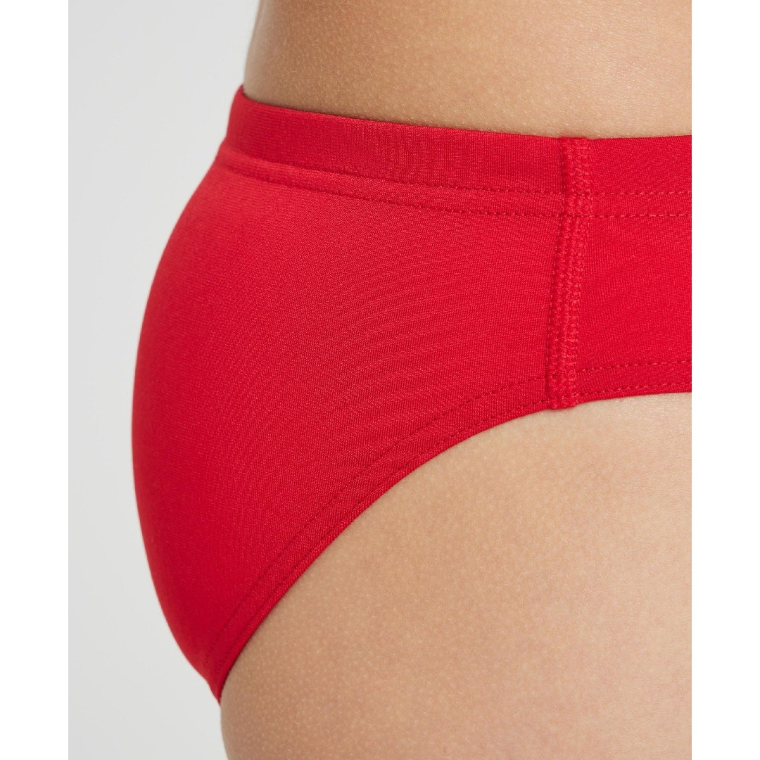 ARENA BOY'S TEAM SWIM BRIEFS SOLID 004774-450 Κόκκινο