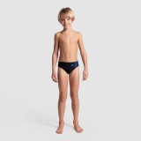 ARENA BOY'S KIKKO V SWIM BRIEFS GRAPHIC 006722-580 Black Image 2