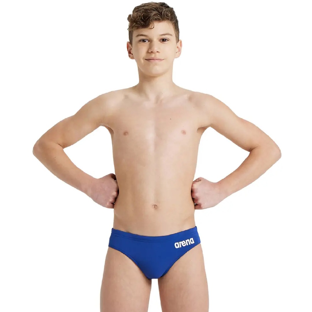 ARENA BOY'S TEAM SWIM BRIEFS SOLID 004774-720 Blue