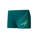 SPEEDO BOYS MEDLEY LOGO AQUASHORT 8-1241018666 Πετρόλ Εικόνα 1