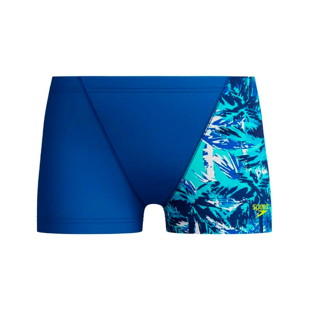 SPEEDO BOYS DIGITAL ALLOVER V-CUT AQUASHORT 8-00381418113 Μπλε