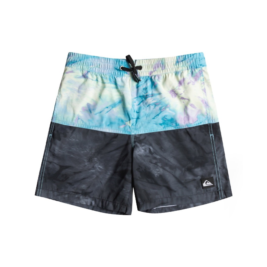 QUIKSILVER BUTT LOGO VOLLEY YOUTH 14 EQBJV03452-KVJ6 Colorful