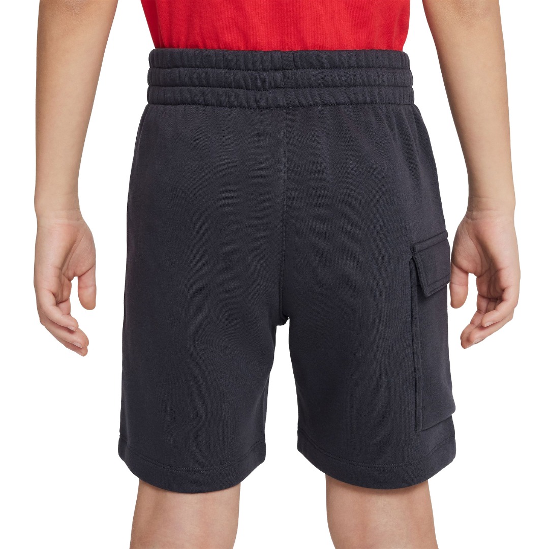 NIKE B NSW SI FLC CARGO SHORT FJ5530-070 Coal