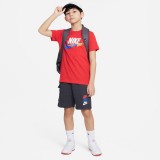 NIKE B NSW SI FLC CARGO SHORT FJ5530-070 Coal Image 4