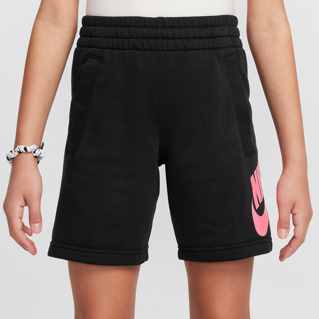 NIKE K NSW CLUB FT SHORT HBR FD2997-011 Black