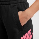 NIKE K NSW CLUB FT SHORT HBR FD2997-011 Black Image 3
