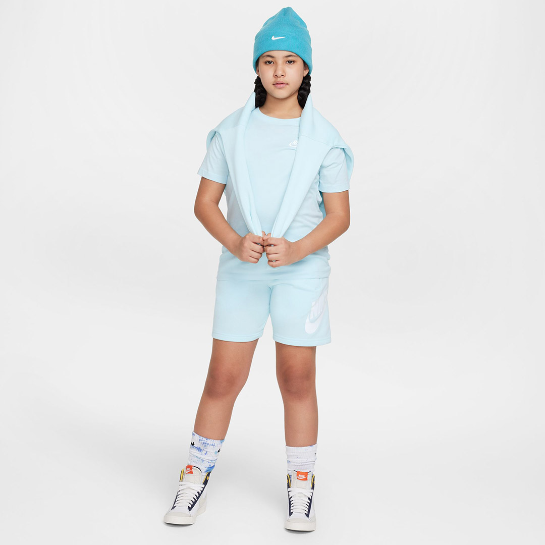NIKE K NSW CLUB FT SHORT HBR FD2997-474 Siel