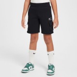 NIKE B NSW SI FLC CARGO SHORT BB HV6971-010 Μαύρο Εικόνα 