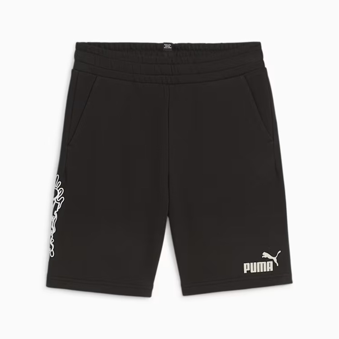 PUMA ESS+ MID 90S SHORTS TR B 679247-01 Μαύρο