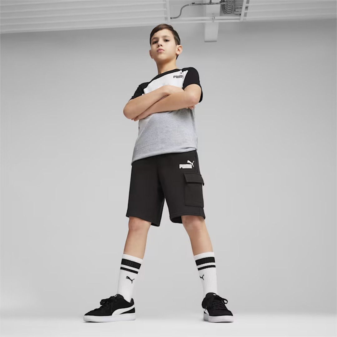 PUMA ESS CARGO SHORTS TR B 679851-01 Μαύρο
