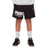 PUMA SPORT GRAPHIC SHORTS TR B 692539-01 Black Image 