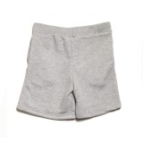 GSA SPORT LOGO SHORTS
(UNBRUSHED) 28-3407-05. GRAY MEL. Grey Image 0