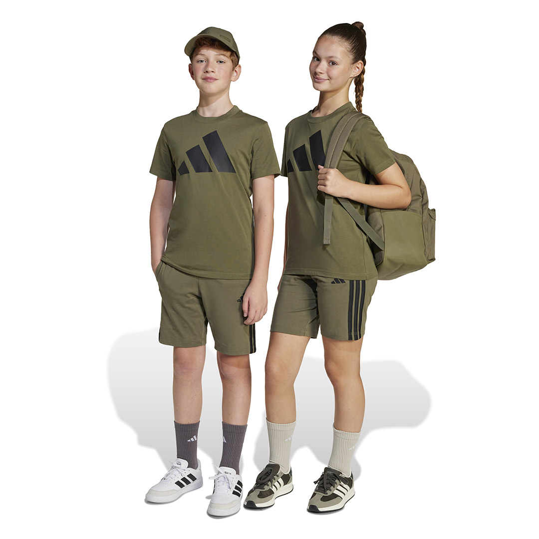 adidas sportswear J 3S KN SH 210 JD6495 OLIVE