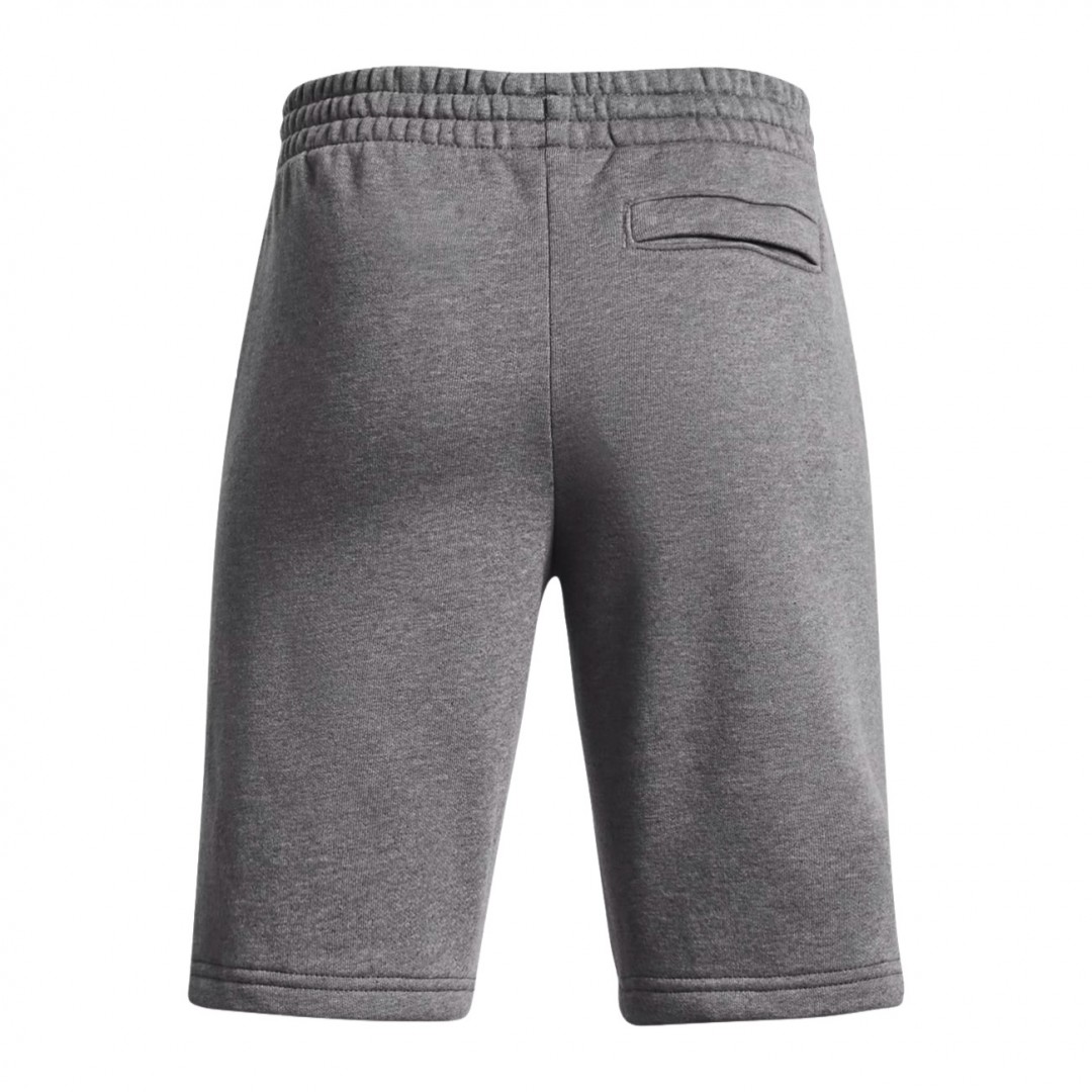 UNDER ARMOUR RIVAL FLEECE SHORTS 1379785-025 Coal
