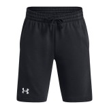 UNDER ARMOUR RIVAL FLEECE SHORTS 1379785-001 Black Image 