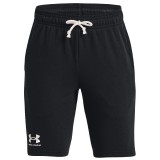 UNDER ARMOUR UA RIVAL TERRY SHORT 1377255-001 Black Image 